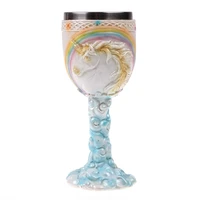 pony wine glass animal pattern cup personalized tableware red wine glass stainless steel liner water cups cold cups