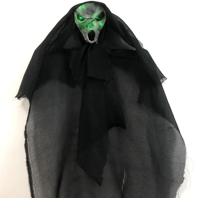 Новый Скелет Призрак висящий орнамент ужас светящийся Хэллоуин Декоративный