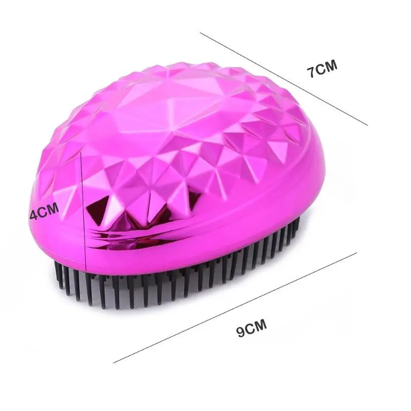 Мягкая ABS пластиковая расческа для волос превосходное качество яйцо Круглая