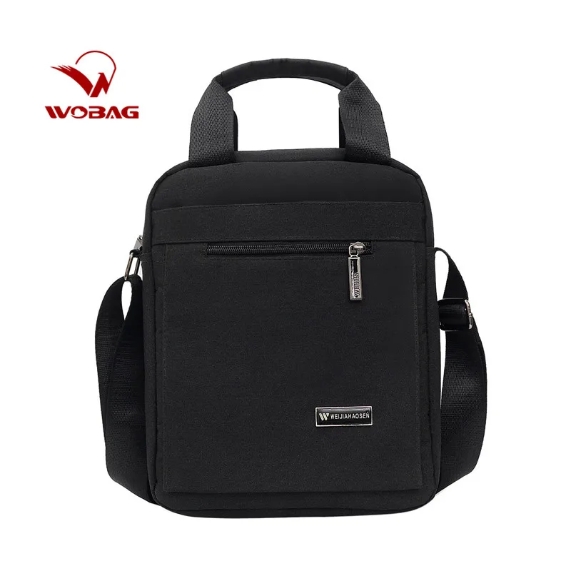 Мужская повседневная водонепроницаемая сумка из ткани Оксфорд деловая