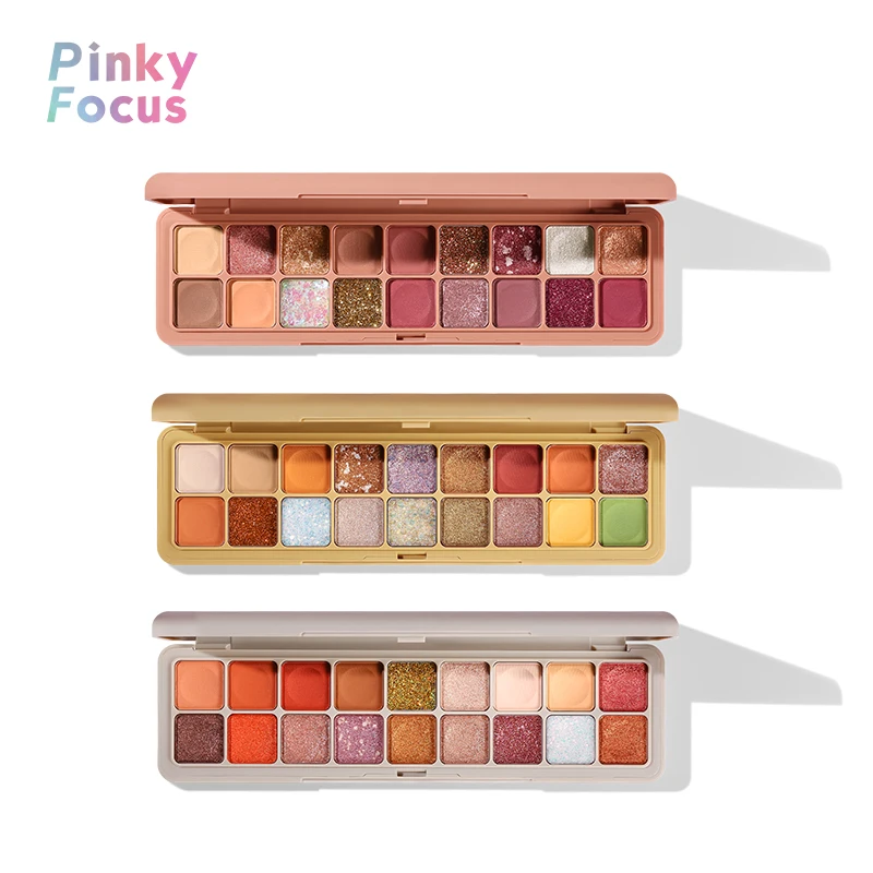 Палитра теней для век 18 цветов женский макияж матовая Мерцающая блестящая