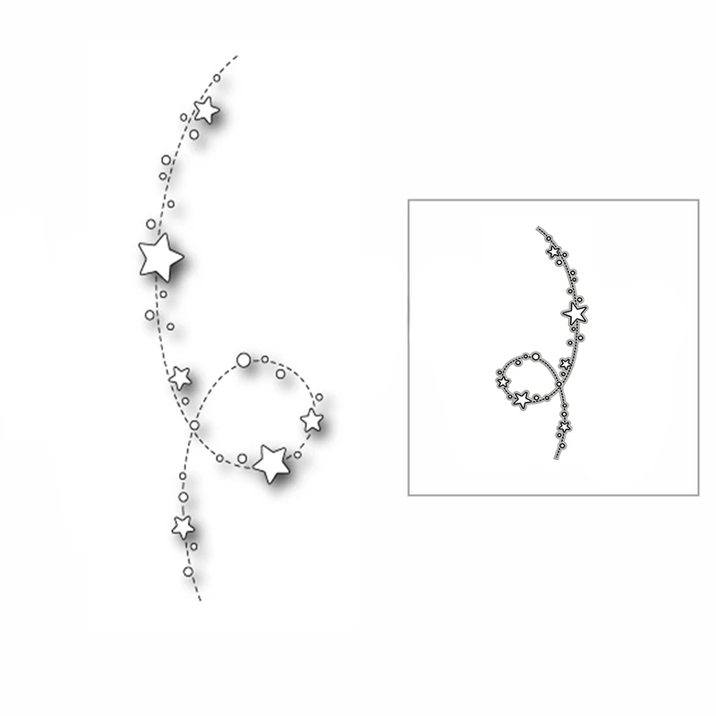 

Новинка, металлические Вырубные штампы «Make a wish» 2020 для скрапбукинга и изготовления карт, без штампов