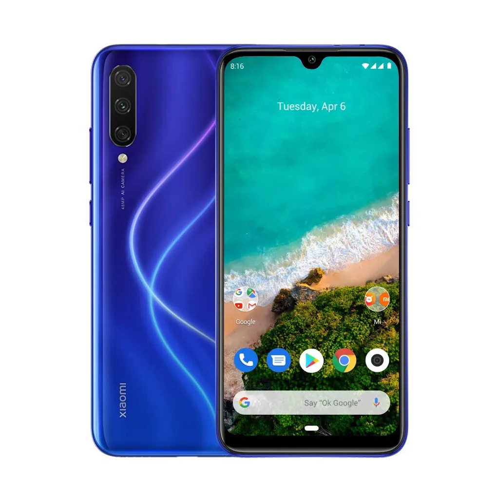 A Лучший PriceXiao mi A3 6,088 дюймов AMOLED 48MP Тройная задняя камера 4 Гб 64 Гб 4G Смартфон Высокое качество покупки - Тип штекера: A