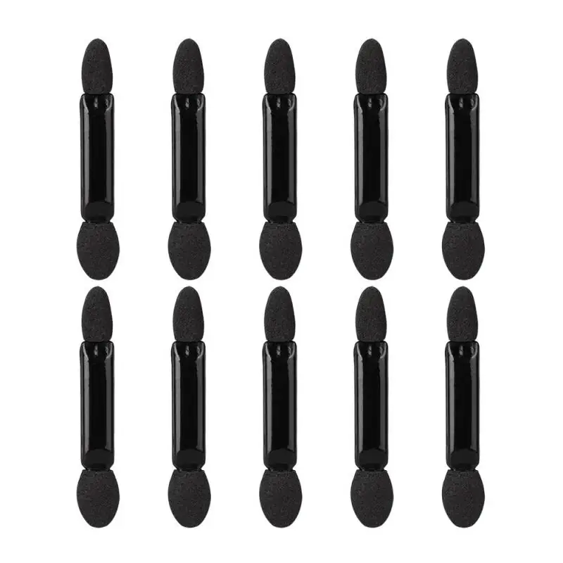 

10Pcs Disposable Eye Shadow Sponge Brushes Double-Head Eyeshadow Applicators Tools Cosmetic Eyeshadow Brush Makeup Tool Supplies