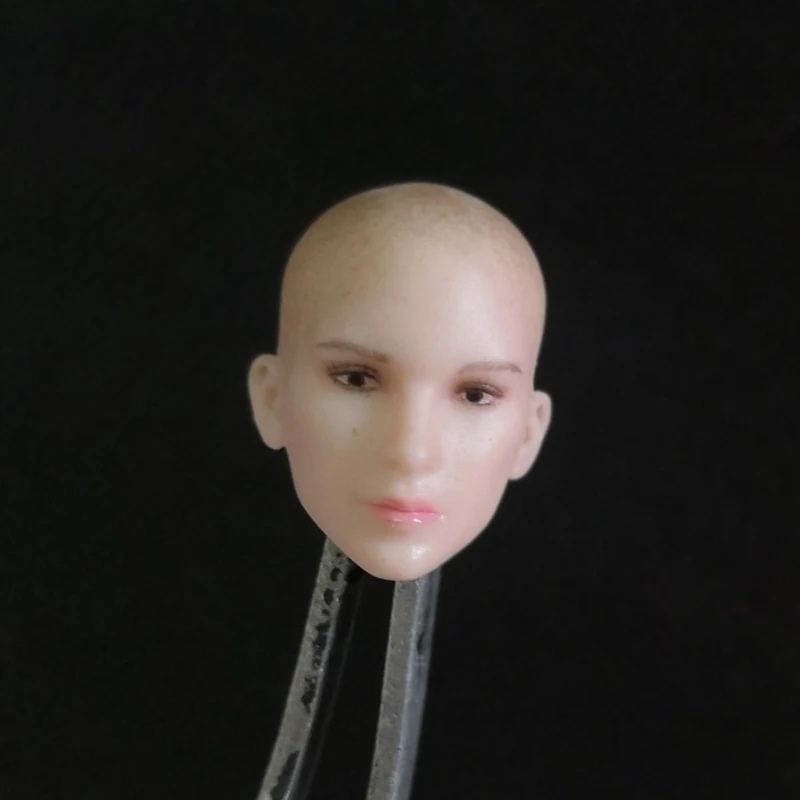 

FT 1/12 Scale Female Monk Head Sculpt Model Beauty Bald Head Carving Toys Fit 6" Action Figure Body Doll In Stock