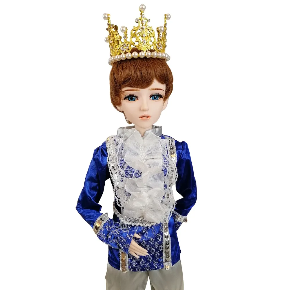 EVA BJD 1/3 62 см 24,5 дюймов кукла мужской принц мальчик игрушка шар шарнирная пластиковая модель макияж практика подарок с BJD одежда парик обувь