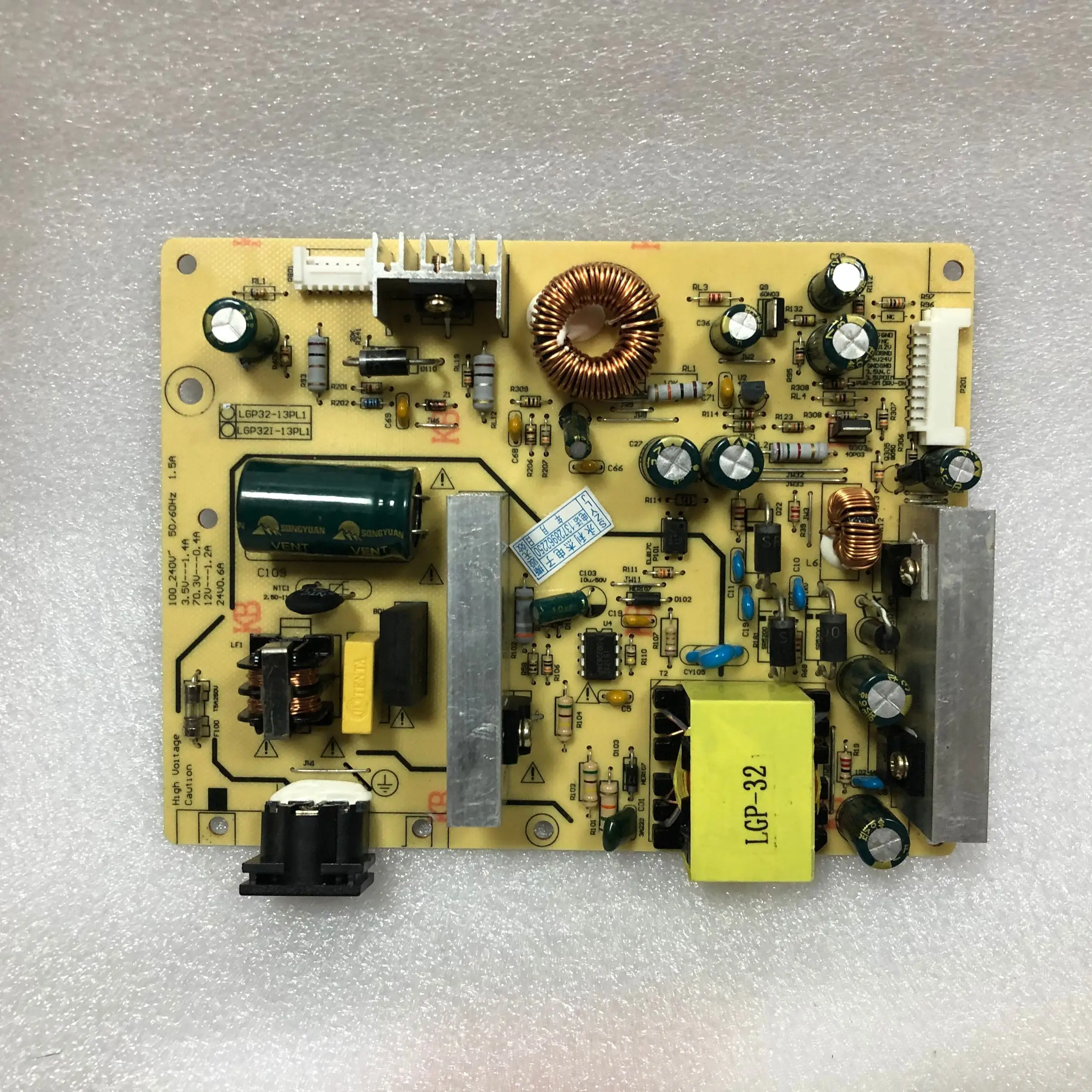 Placa de Energia Integrada para Testes lg 32 Ln540b-cn Painéis e LCDs p/ tablet