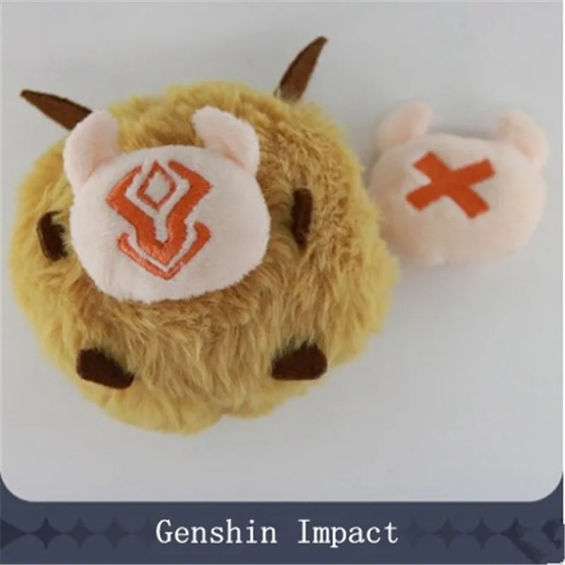 

New Game Anime Genshin Impact Cosplay Project Adult Plush Toys From Kids Tcho-Tcho Keychain Pendant Christmas Thanksgiving Gift