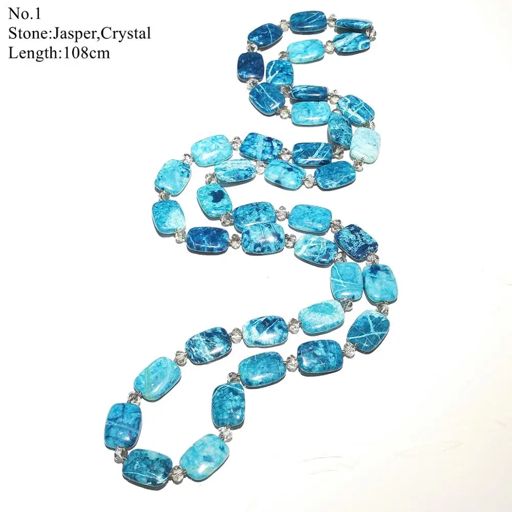 Уникальное ожерелье LiiJi в наличии из гематитового кристалла Jaspers Color Jades только 1