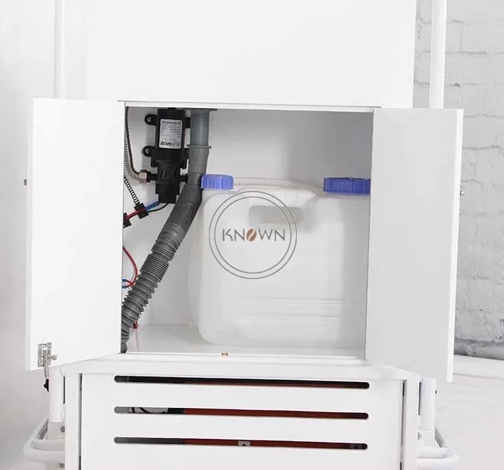 Передвижной грузовой велосипед для мороженого Электрический трехколесный