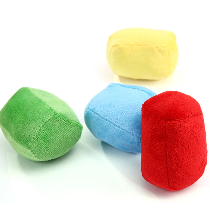 

1pc Baby Toys Square Ball Soft Stuffed Toy Balls Baby Plush Rattles Infant Babies Body Building Ball Kids Education Toy