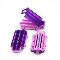 45pcs hair curlers rollers wave heat perm rod hair root fluffy clips diy clip hairdressing styling tool