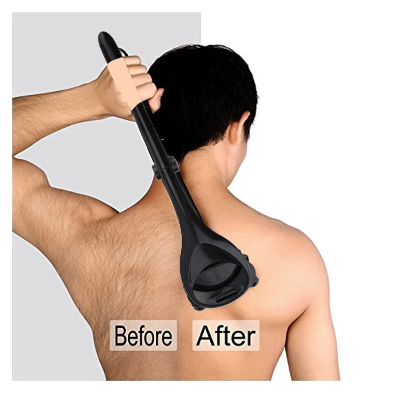 

Cross border new back shaver folding double head 2.0 upgrade