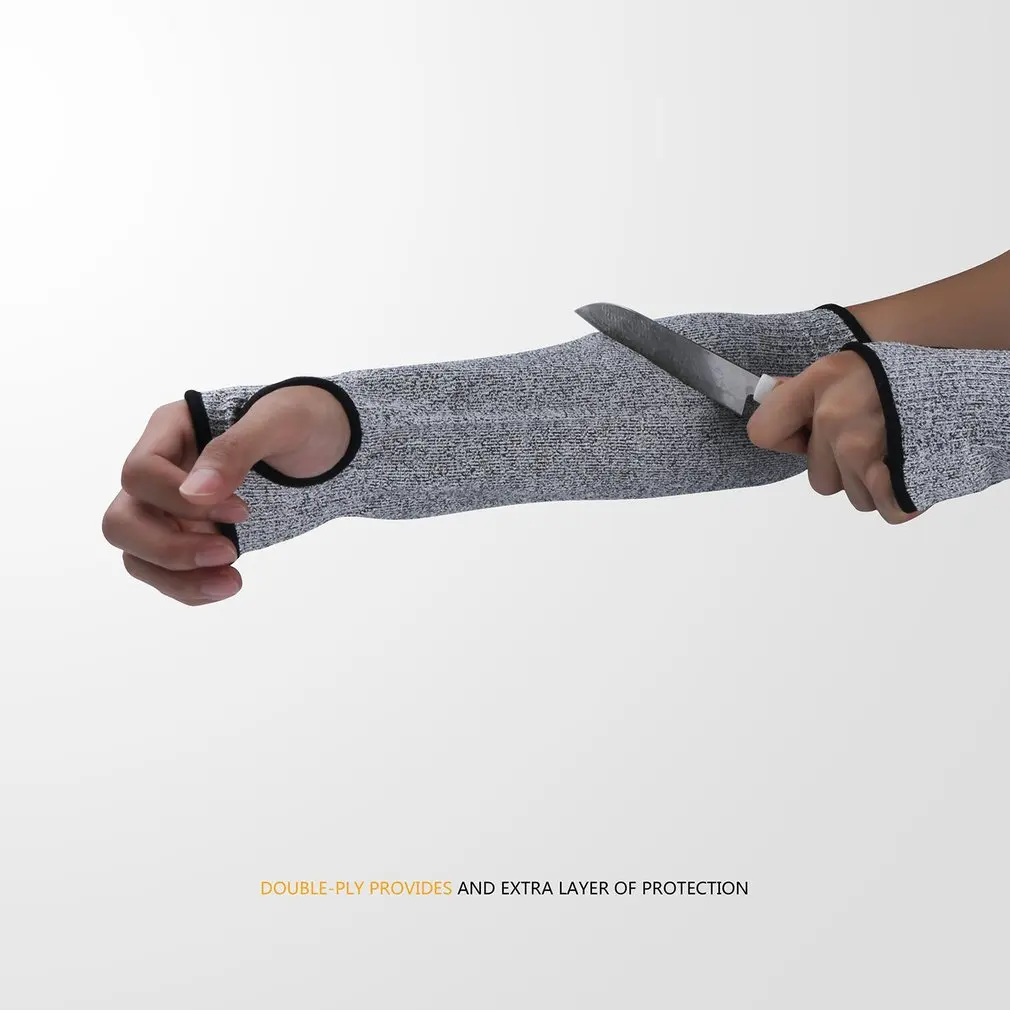 1 пара анти порезные перчатки защита рук износостойкие рабочие защитные