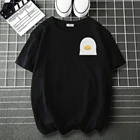 Смешные Мультяшные хлопковые футболки с карманами из аниме GINTAMA для мужчин и женщин, повседневные футболки, летние брендовые топы, Мужская модная футболка в стиле Харадзюку