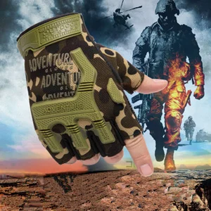 Fingerless Tactical Gloves Camouflage Military Mittens For Fitness Gym Male Antiskid Motocycle Men Women Moto Half Finger Gloves Fingerless Tactical Gloves Camouflage Military Mittens For Fitness Gym Male Antiskid Motocycle Men Women Moto Half Finger Gloves