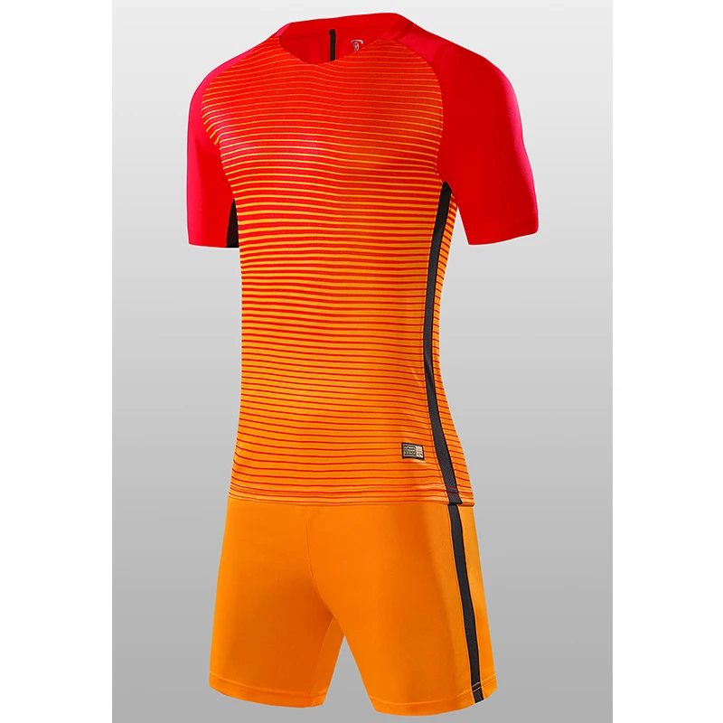 Мужская зеленая футболка с коротким рукавом Футбольная форма для взрослых