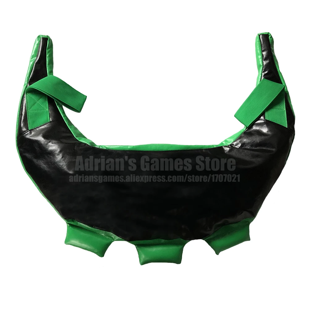

Black Green Bulgarian Bag Crossfit Power Bag 25KG Max Fitness Gym Sandbag Muscle Training Heavy Duty