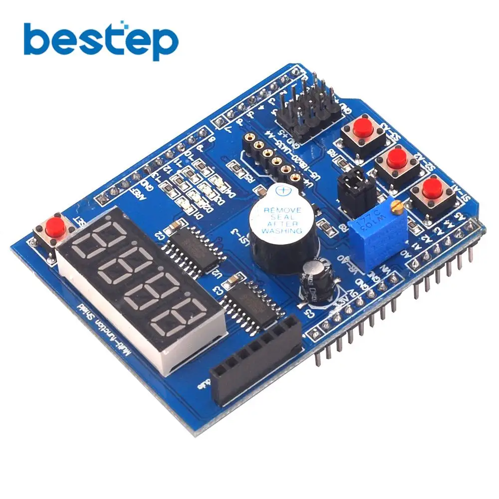 Многофункциональная Плата расширения для Arduino 1 шт. база обучения UNO LENARDO Mega 2560 щит