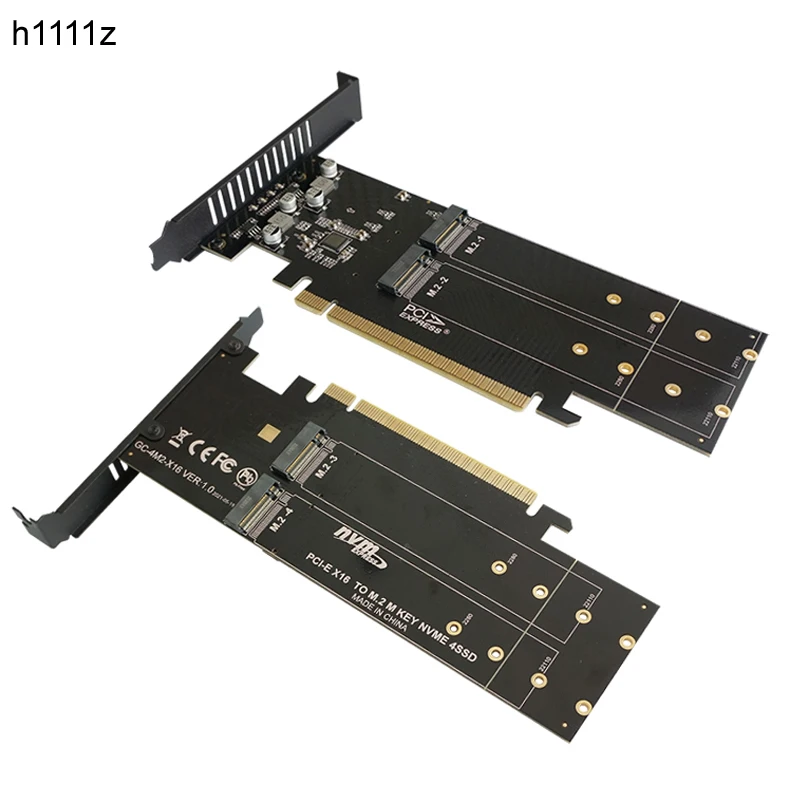 ihyper m 2 x16 до 4x nvme pcie3 0 gen3 x16 до 4 nvme raid card pci e vroc card raid hyper m 2x16 m2x16 4x x4 nvme 4 raid minin