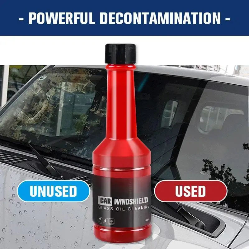 

150ML Car Windshield Cleaner Car Oil Film Remover Automotive Glass Degreaser Oil Film Cleaner