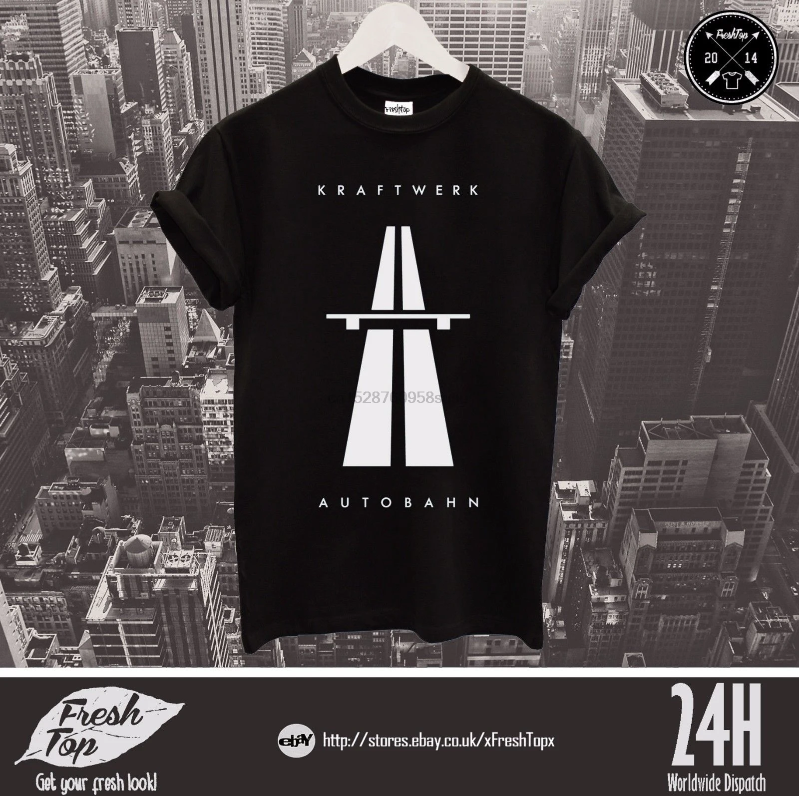 Футболка Kraftwerk топ силовая станция электронная музыка Ральф Хаттер цветочный