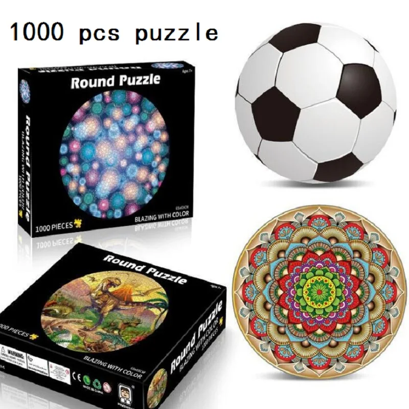 Пазл 1000 элементов Развивающие головоломки игрушек пейзаж луна земля Прямая