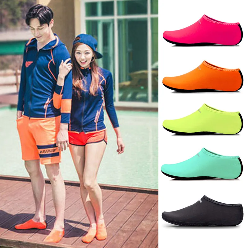 

Водонепроницаемая обувь, Пляжная акваобувь для детей, носки, мужская пляжная обувь, Мужская акваобувь для женщин, быстросохнущие Сникеры дл...