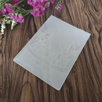 beautiful flowers background embossing folders scrapbooking for card making supplies album paper crafts decoration