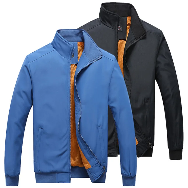 

Man Streetwear Warm Clothing Brand Men's Jacket Autumn Winter Fashion Warm Cotton Coat Quality Casual Thickening Bomber Jacket