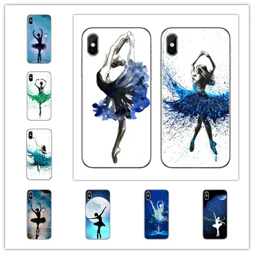 Красивый балетный танцор балерина En Pointe Balle чехол для телефона iPhone 8 7 6 6S Plus X xsmax 11pro