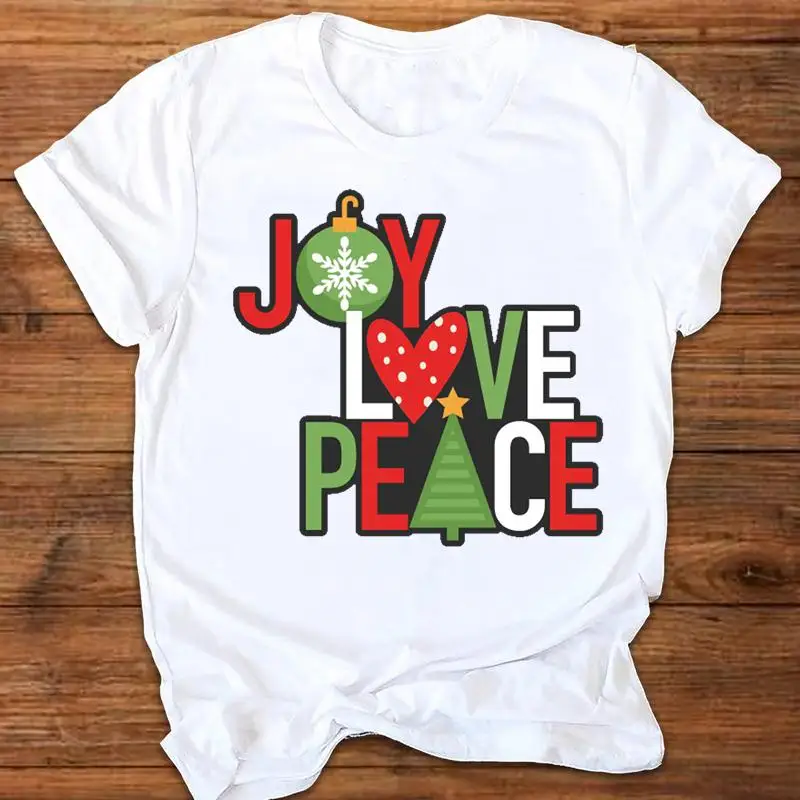 

Женская футболка с надписью "Merry Christmas", "Снежинка", милая женская футболка, новогодние Топы с коротким рукавом и принтом, зимние футболки с гр...