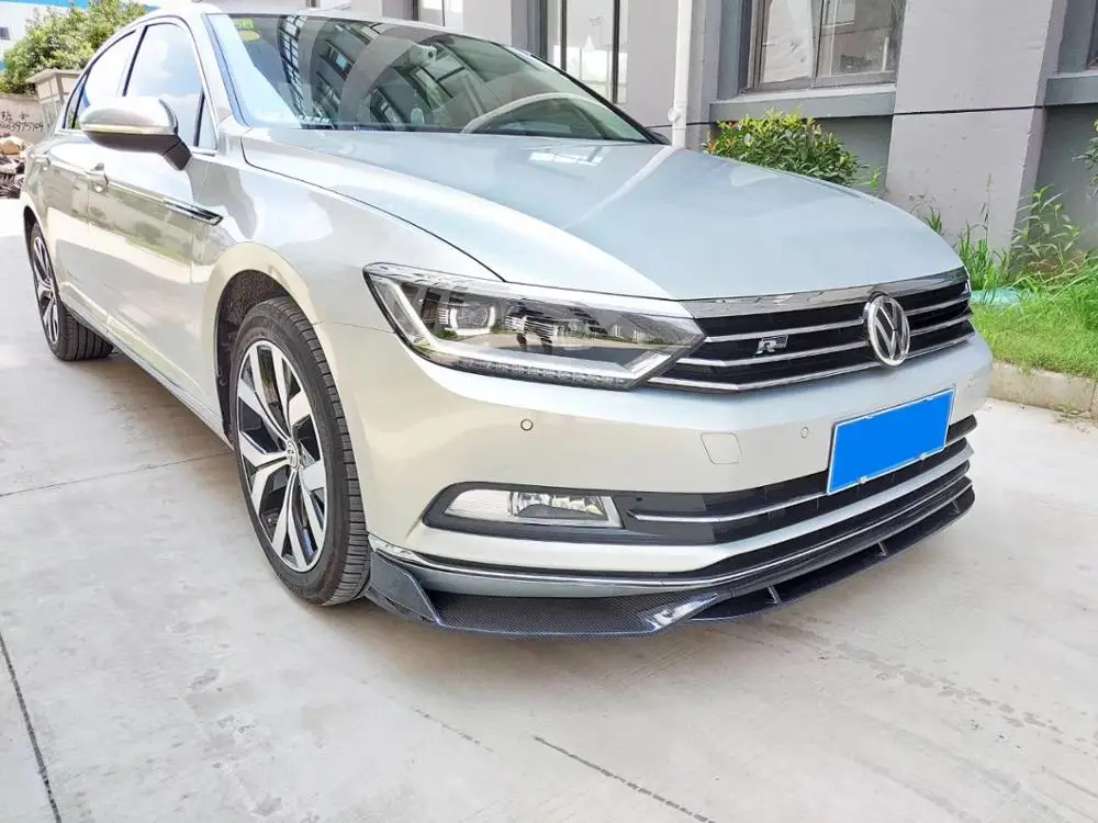 Задний спойлер для Volkswagen Passat B8 2017-2018 задний ABS диффузор переднего бампера |
