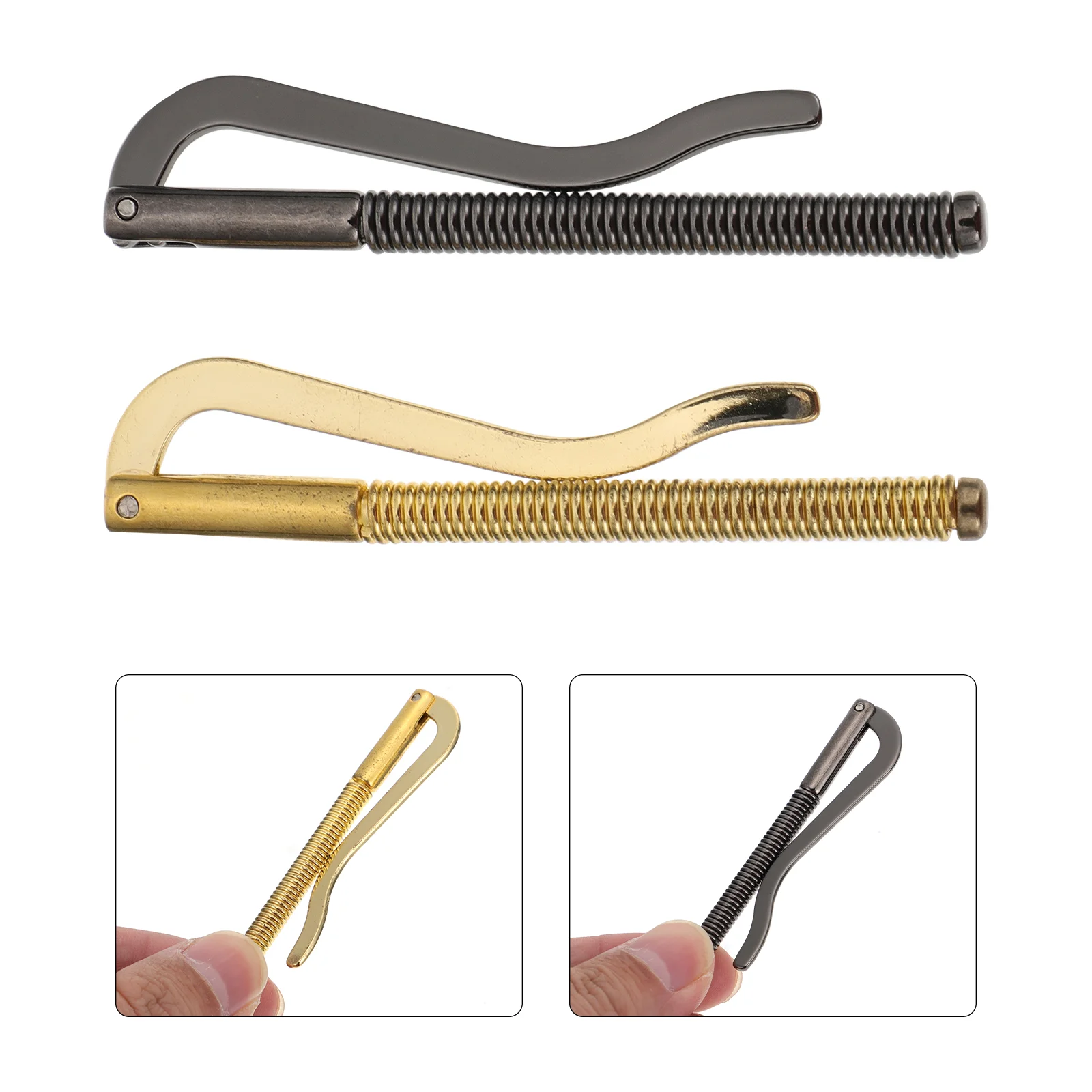 

2 шт., пружинный зажим для денег