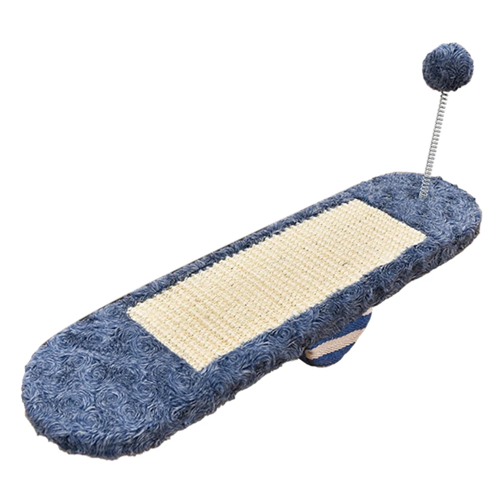 Spring Ball Cat Scratch Board Seesaw Protective Post Toy Sisal Hemp Pet Supplies Corner Durable Pad Multifunction Wear Resistant | Дом и сад