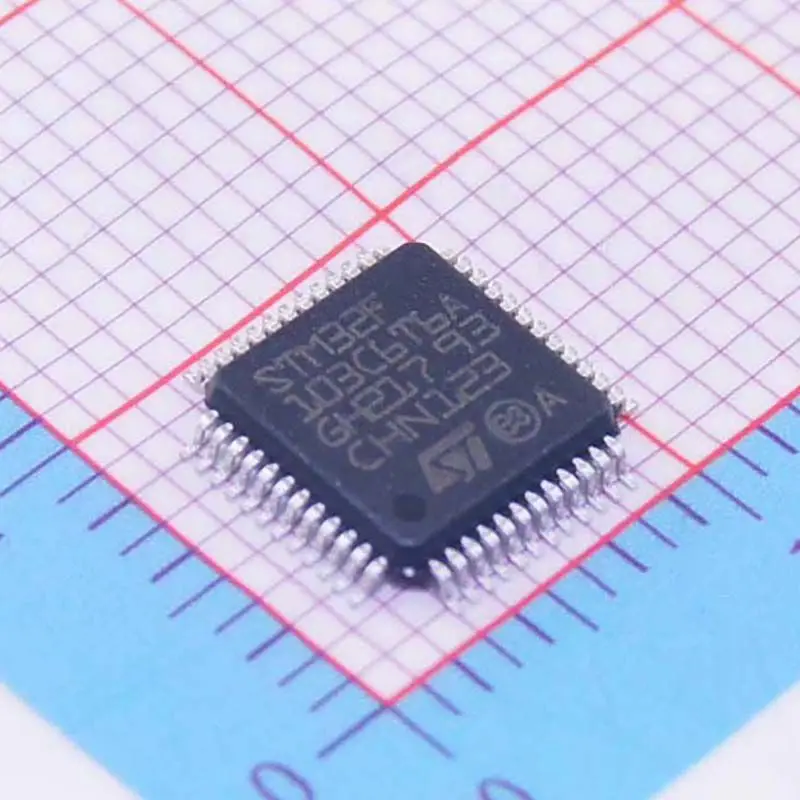 1PCS-1Fot STM32F103C6T6 microcontroller 21+ QFP-48 | Электронные компоненты и принадлежности