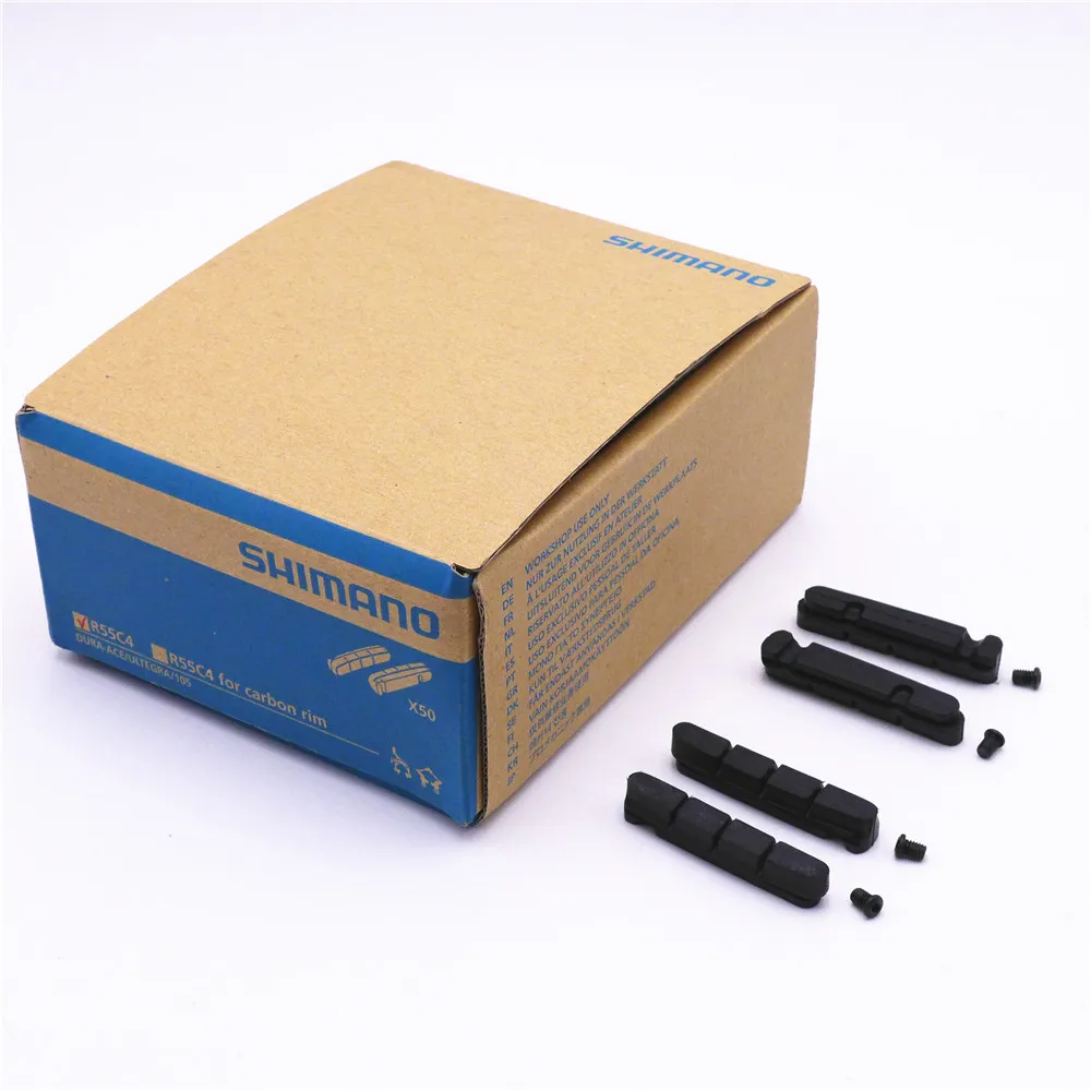 Тормозная обувь SHIMANO R55C4 для дорожного велосипеда из алюминиевого сплава Dura