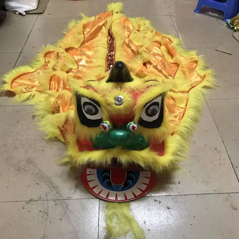 Детский костюм для танцев со львом 8 дюймов с Львом Одежда одежда карнавала