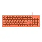 Механическая клавиатура для офиса DKS100, 104 клавиши, Розовый Переключатель