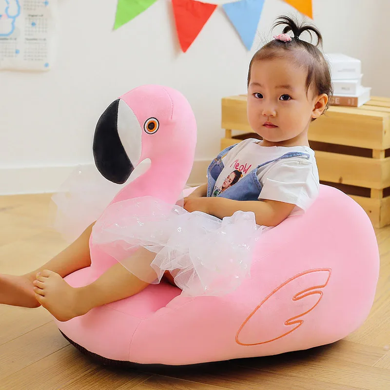 Новый милый мультяшный чехол на диван для младенцев детское сиденье стул