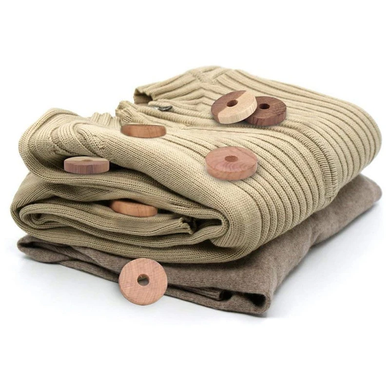 Ароматические кедровые блоки для хранения одежды кольца из натурального кедра