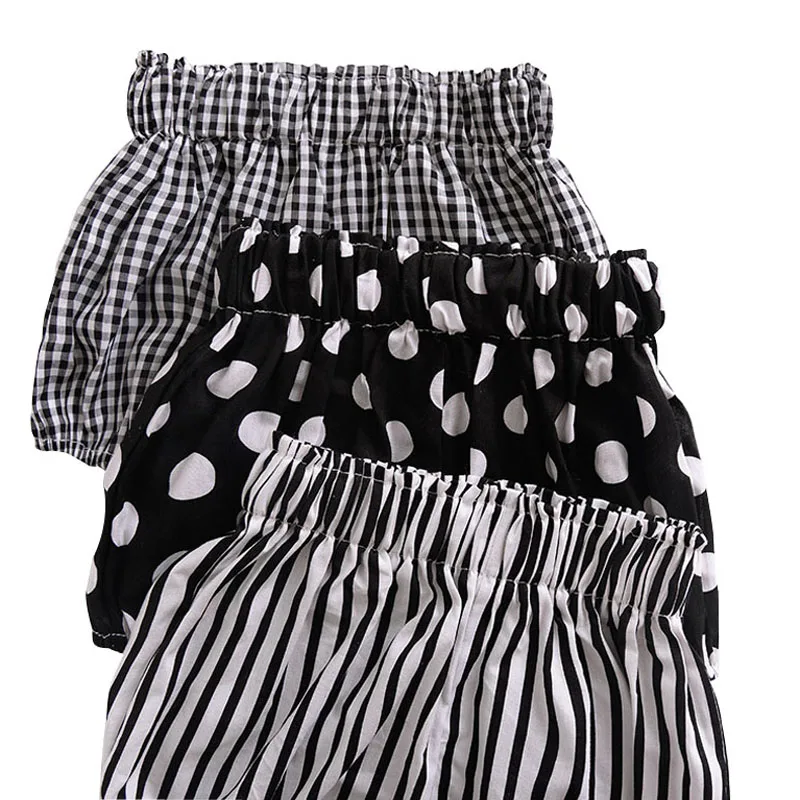 Новинка кавайные штанишки для новорожденных штаны из хлопка и льна треугольные