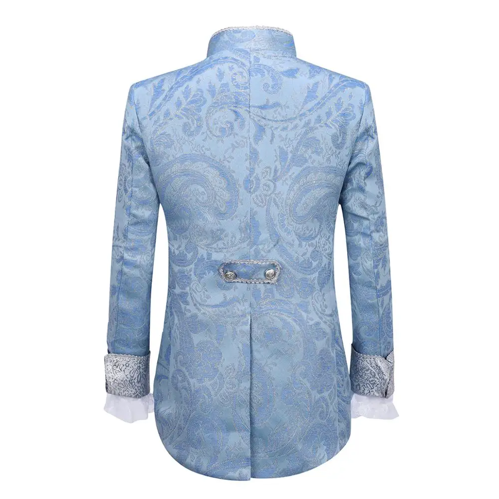 YUNCLOS синий Королевский корт мужской костюм английский стиль 3 штуки Банкетный