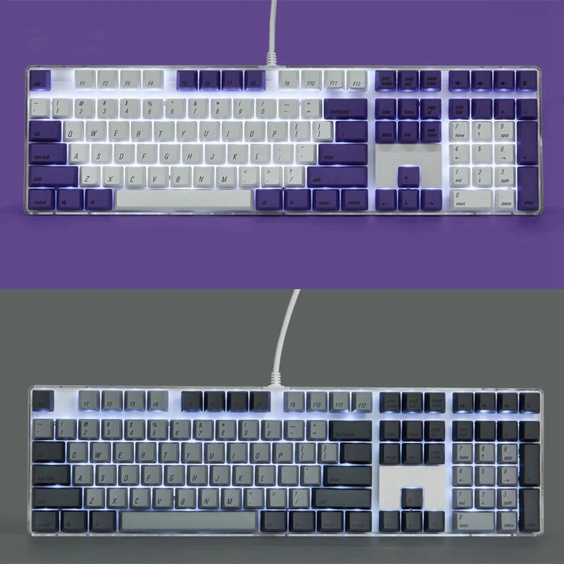 

Suitable for High General 108 Two-Color Match Mechanical Keycap PBT Sublimation Keycap