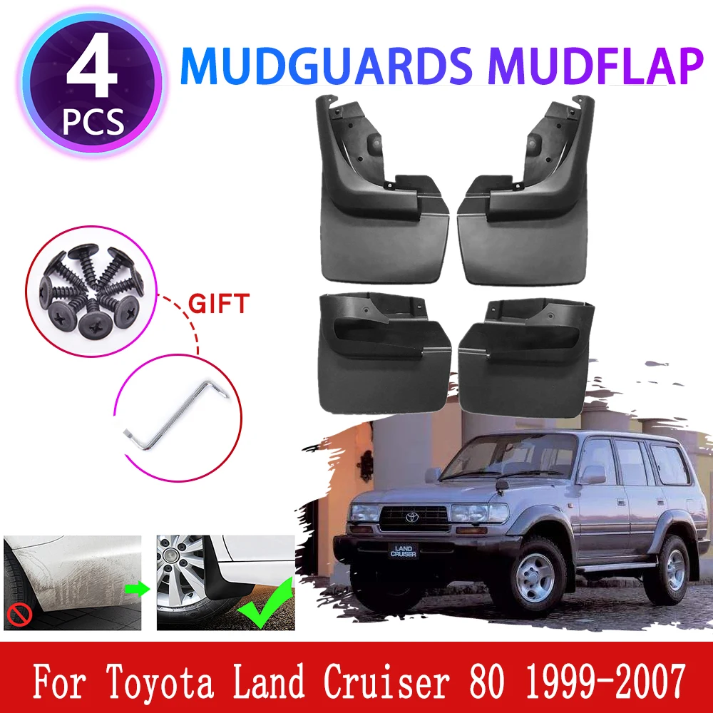 4x для Toyota Land Cruiser 80 LC80 FJ80 1999 ~ 2007 Брызговики брызговики защитные аксессуары 2003 |