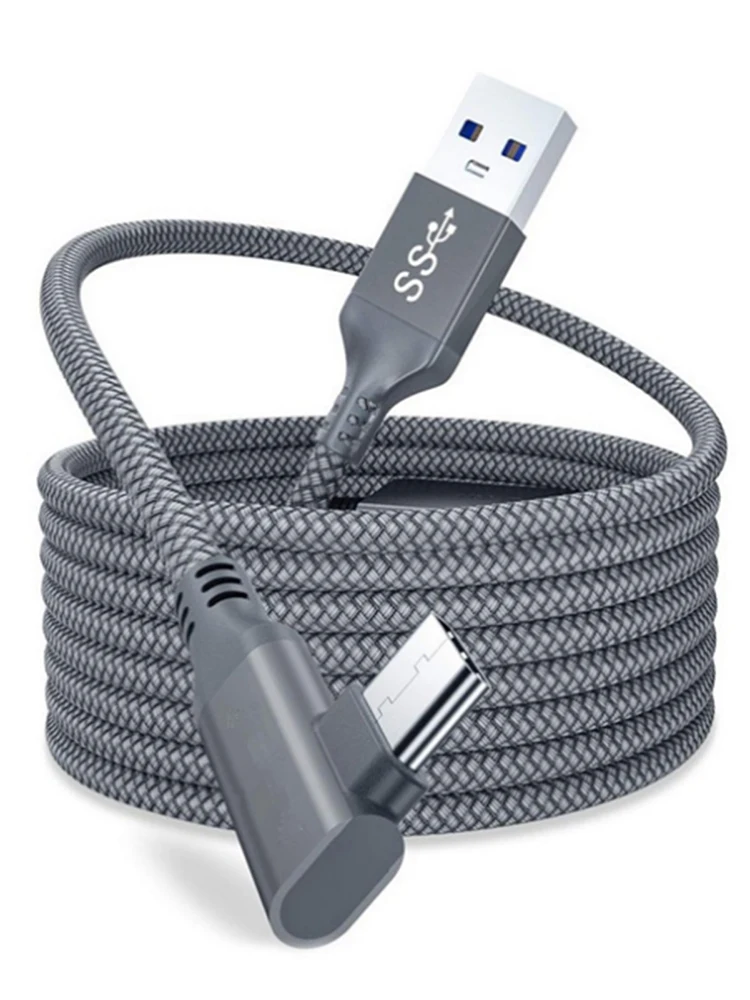 Кабель для зарядки и передачи данных Oculus Quest 2 5 м USB USB-A Type-C гарнитуры виртуальной