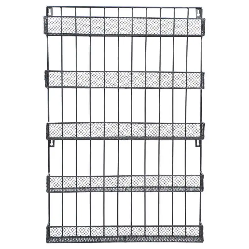 

Wall Mounted Seasoning Rack Kitchenware Storage Rack Household Storage Organizer for Kitchen Home Organizer