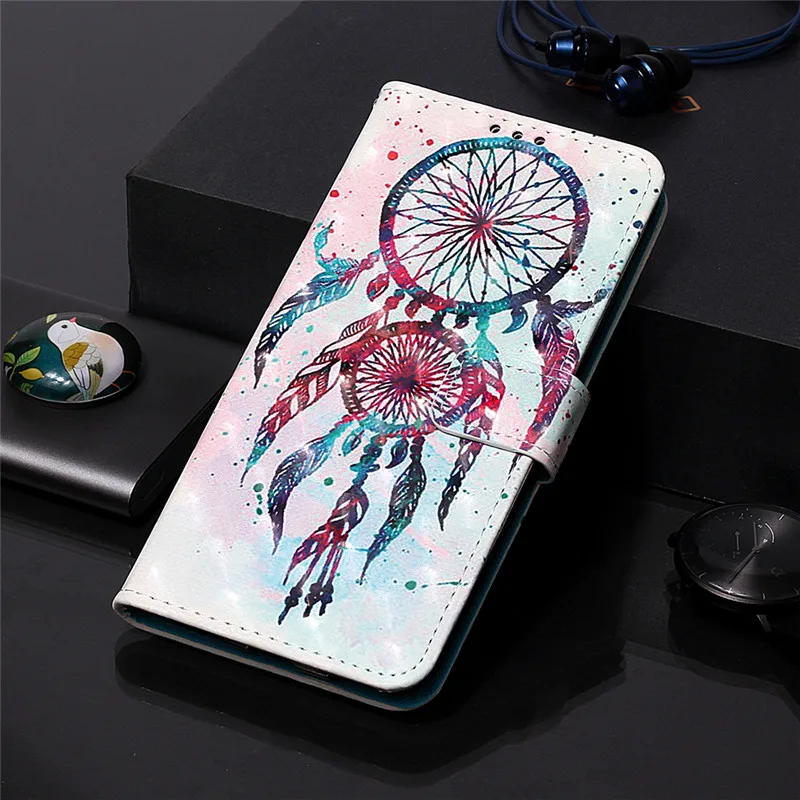 Magetic Luxury Art Painting Flower Wallet Flip Leather Phone Shell Cover For Google Pixel 4XL 4 3A XL 3XL | Мобильные телефоны и