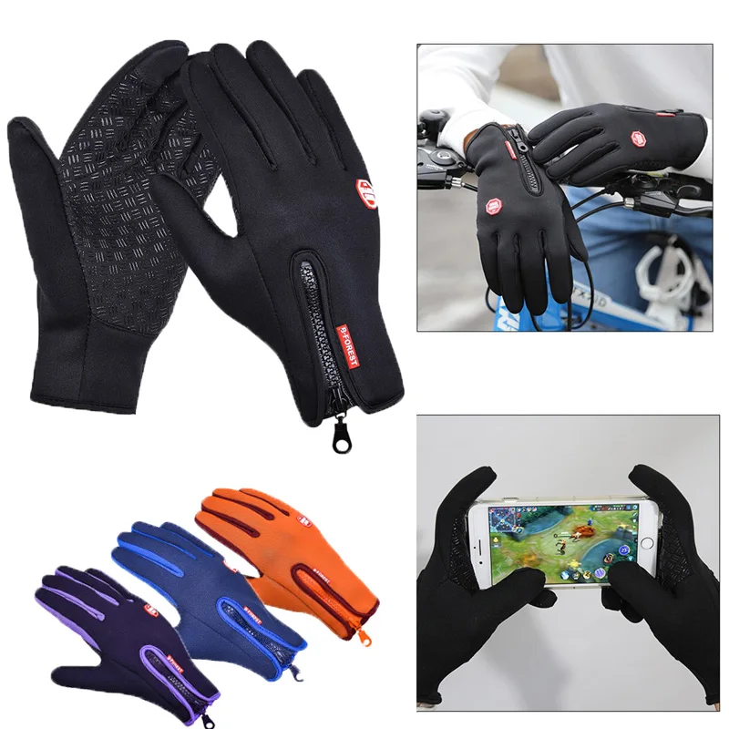2019 уличные перчатки водонепроницаемые дышащие с сенсорным экраном