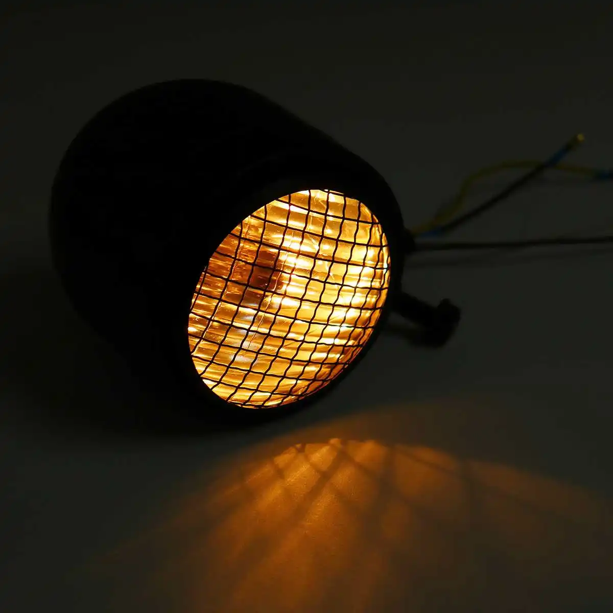 

Motorcycle Headlight Led Grill Headlight Retro Headlights Motor Moto Scooter Vintage Front Light Round Headlamp Universal 4 inch